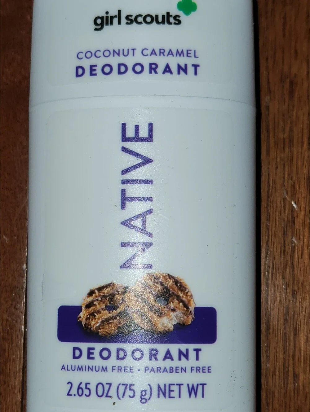 Native x Girl Scouts Coconut Caramel Deodorant - White